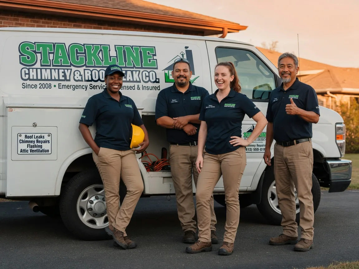 Chimney flashing repair company in Stockbridge, WI